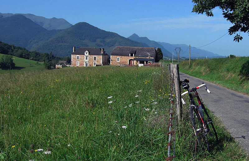 the French Basque foothills of the Pyrenees