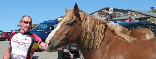 Ride across the Pyrenees Dermot 2013