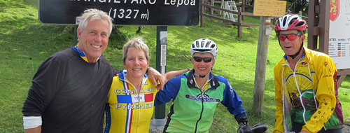 Bike across the Pyrenees cycling trip