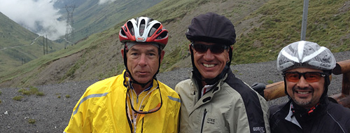 Ride across the Pyrenees bike tour Mark H