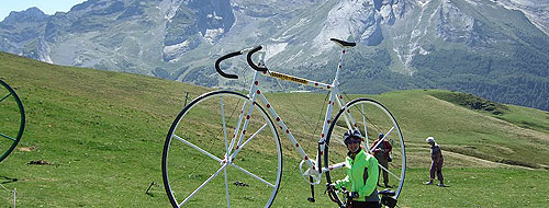 Cycle and bike Pyrenees Mountains France From Inside
